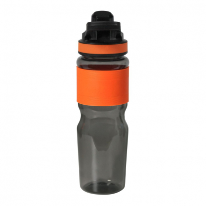 Спортивная бутылка для воды Corsa Portobello, оранжевая, оборотная сторона
