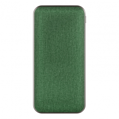Внешний аккумулятор, Tweed PB, 10000 mah, зеленый, вид спереди