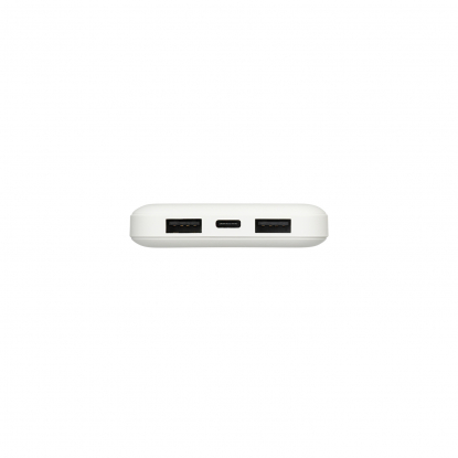 Внешний аккумулятор Elari Plus, soft touch, белый