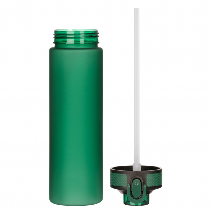 Спортивная бутылка для воды Flip, темно-зеленая