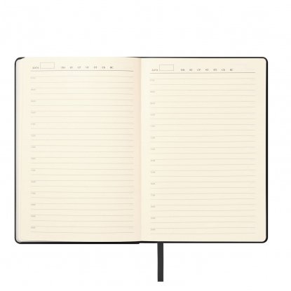 Ежедневник Galaxy, недатированный, черный