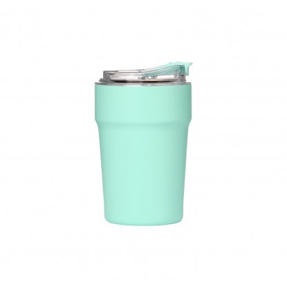 Термокружка вакуумная Monaco, бирюзовая