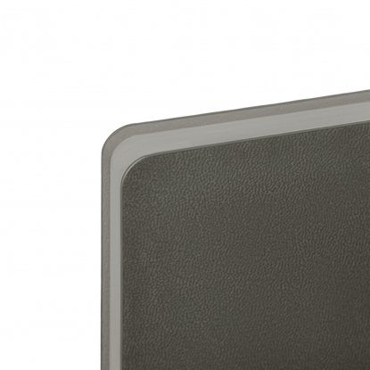 Ежедневник Latte soft touch, недатированный, серый