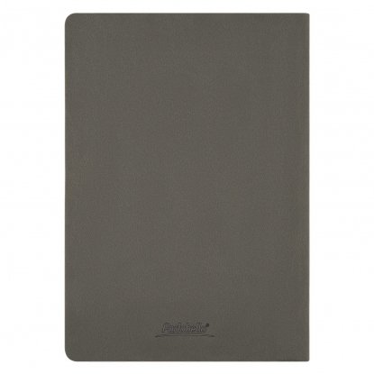 Ежедневник Latte soft touch, недатированный, серый