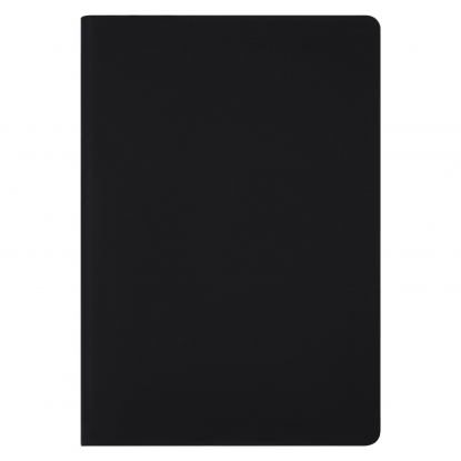 Ежедневник Latte soft touch, недатированный, черный