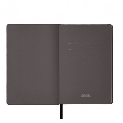 Ежедневник Latte soft touch, недатированный, черный