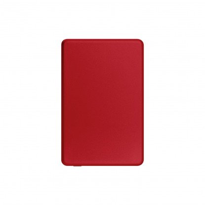 Внешний аккумулятор Atlantis PD 5000mAh с функцией беспроводной зарядки 15W, красный