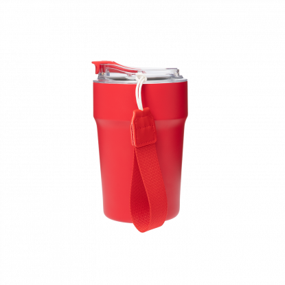 Термокружка вакуумная Monaco, красная