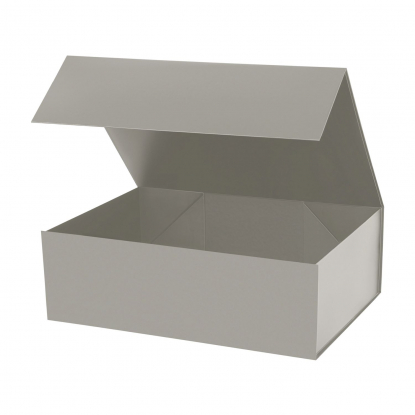 Подарочный набор 2 бокала для шампанского Black Edition в серой коробке