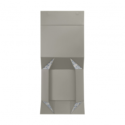 Подарочный набор 2 бокала для шампанского Black Edition в серой коробке