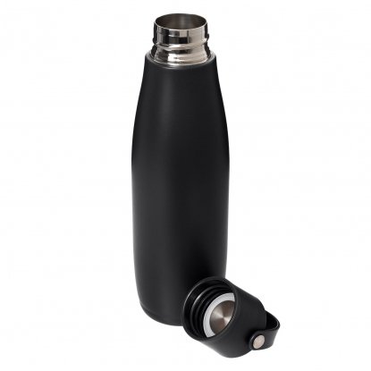Термобутылка вакуумная герметичная Bosca, чёрная