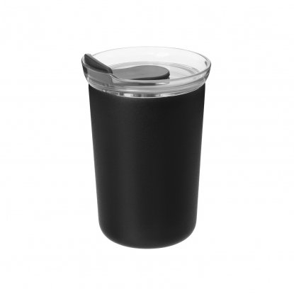 Термокружка вакуумная Strada, чёрная
