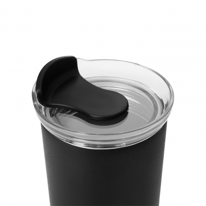 Термокружка вакуумная Strada, чёрная