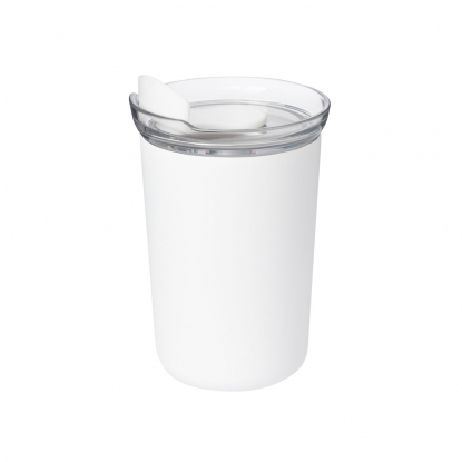 Термокружка вакуумная Strada, белая