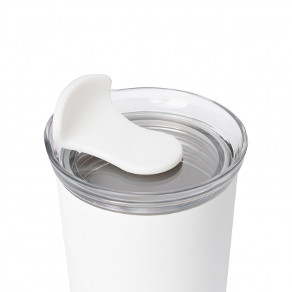 Термокружка вакуумная Strada, белая