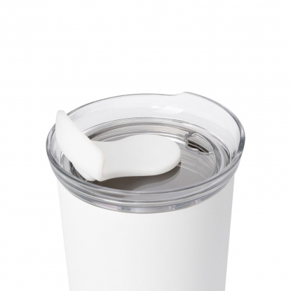 Термокружка вакуумная Strada, белая