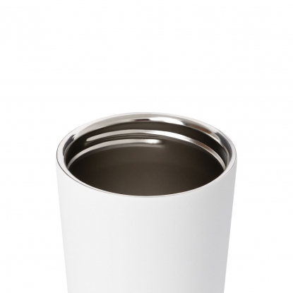 Термокружка вакуумная Strada, белая