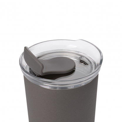 Термокружка вакуумная Strada, серая