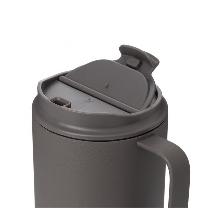 Термокружка вакуумная Aventura, серая