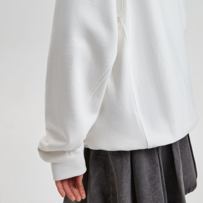 Худи релакс унисекс ADVENTURE, белое