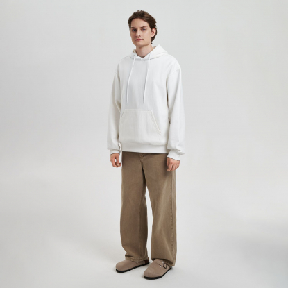 Худи релакс унисекс ADVENTURE, белое