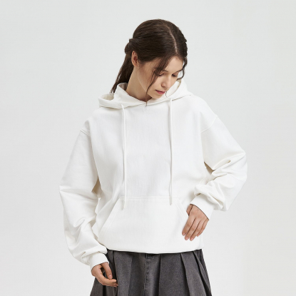 Худи релакс унисекс ADVENTURE, белое