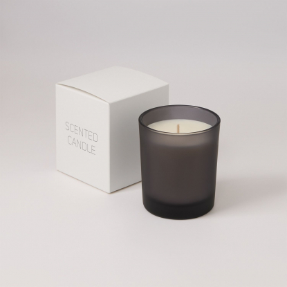 Ароматическая свеча Enigma, серая