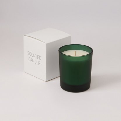 Ароматическая свеча Enigma, зелёная
