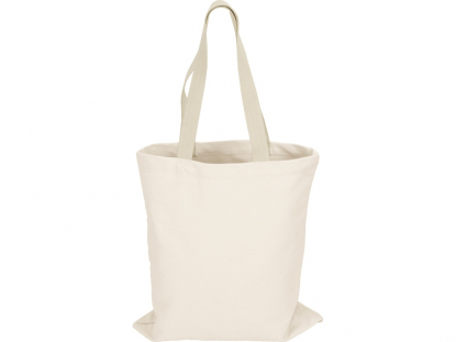 Сумка для шопинга Steady хлопковая с парусиновыми ручками, 260 г/м2, натуральная