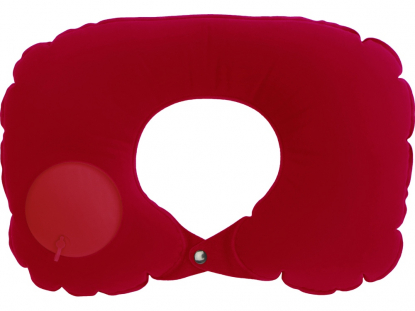 Подушка для путешествия с помпой Push, красная