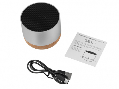 Беспроводная колонка Montii, 3 Вт, серебристая