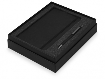 Подарочный набор Moleskine Van Gogh с блокнотом А5 Soft и ручкой, черный, в коробке