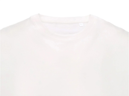 Футболка унисекс с пич отделкой Kyoto, молочная