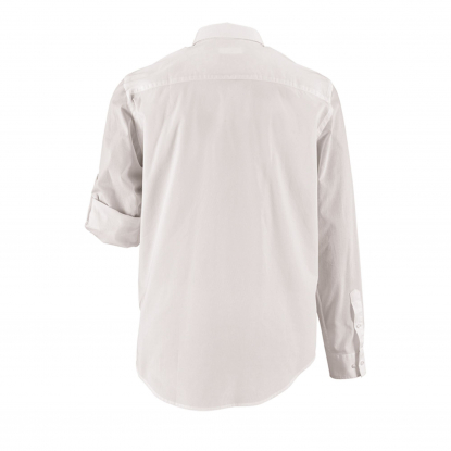 Рубашка BURMA MEN, мужская, белая, вид сзади