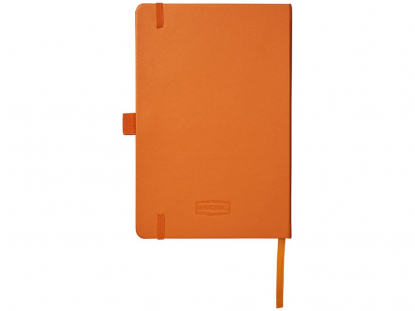 Записная книжка А5 Nova, оранжевая, обратная сторона