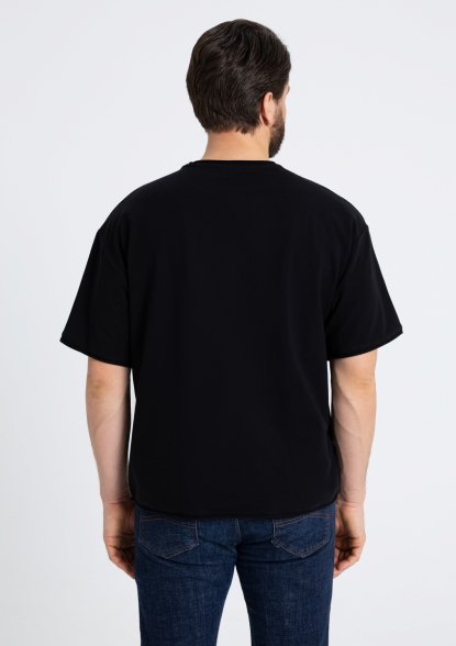 Футболка унисекс оверсайз STAN Freedom 260, черная