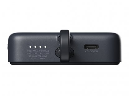 Внешний аккумулятор с кабелем Xiaomi 33W Magnetic Power Bank (Integrated Cable), 10000 мАч, серый