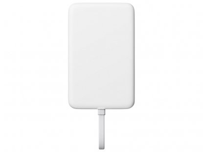 Внешний аккумулятор с кабелем Xiaomi 33W Magnetic Power Bank (Integrated Cable), 10000 мАч, белый