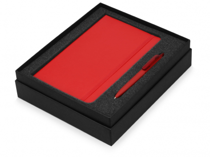 Подарочный набор Moleskine Indiana с блокнотом А5 Soft и ручкой, красный, в коробке