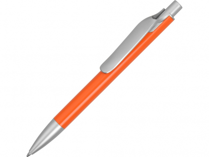Ручка металлическая шариковая Large, оранжевая
