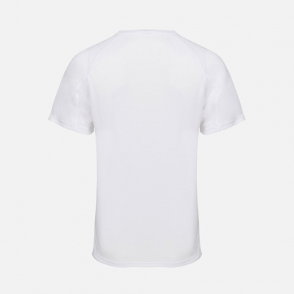 Футболка спортивная унисекс Vortex, белая