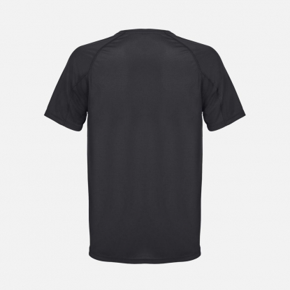 Футболка спортивная унисекс Vortex, черная