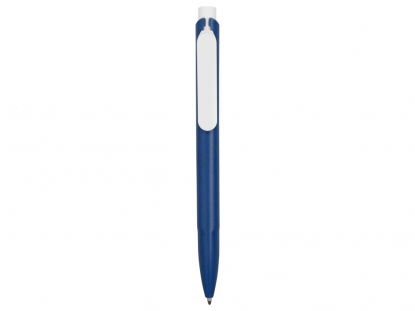 Ручка шариковая ECO W из пшеничной соломы, синяя, вид сзади