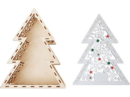 Шкатулка из фанеры в виде елки Firytale