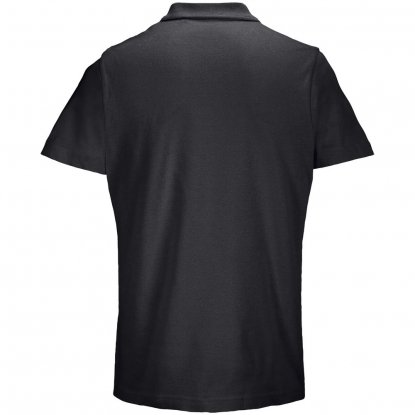 Рубашка поло унисекс Pulse, черная