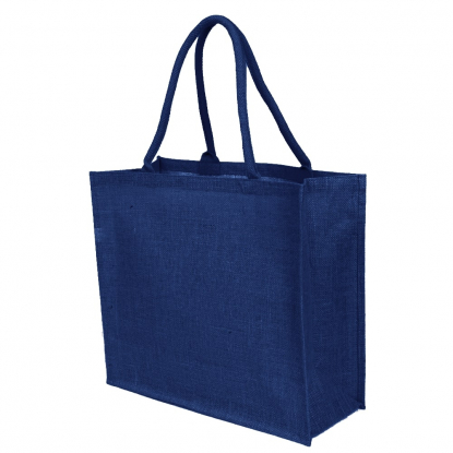 Сумка из джута Caravan Jute, темно-синяя