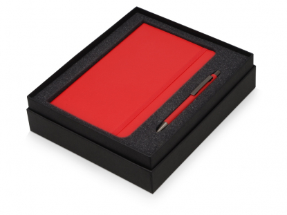 Подарочный набор Moleskine Van Gogh с блокнотом А5 Soft и ручкой, красный, в коробке