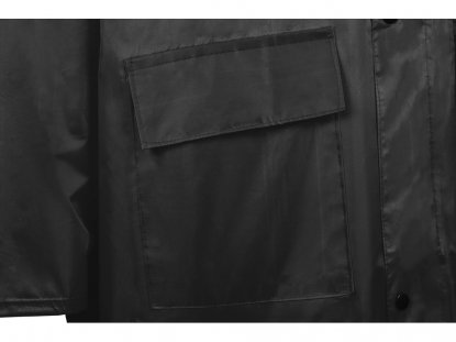 Дождевик со светоотражающей тесьмой Lanai, черный