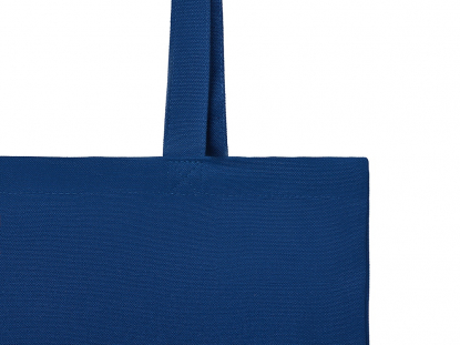 Шоппер Basio из переработанного хлопка 280 г/м2, синий