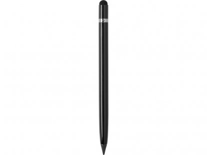 Вечный карандаш Eternal со стилусом и ластиком, черный